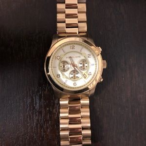 Michael Kors Large Gold Watch